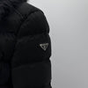 PRADA リナイロン三角ロゴ女性ショートダウンジャケット 155351627 [P]