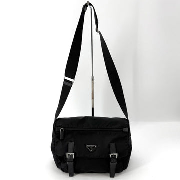 Prada Nylon Triangle Logo Messenger Bag Crossbody 1BD671 155373635
