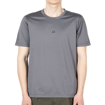 CP COMPANY Mini-Logo-Druck T-Shirt (Dunkelgrau) 18CMTS088A 006374G 935 132331365