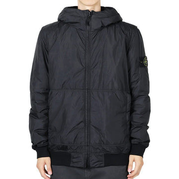 STONE ISLAND Männer Garmen Dyed Crinkle-Lap-Jacke (Schwarz) 4100013 4100013 V0029 140720129