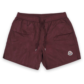 Moncler Men's Logo Patch Swim Shorts (Red) 2C00003 53326 435 146259965