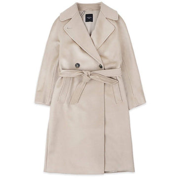 MaxMara Women's Regina Belted Long Coat (Neutral) 2525016102600 002 148723410