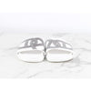 Hermes Chandal Biarritz Sandals Slippers White 42 155374111 [P]