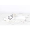 Hermes Chandal Biarritz Sandals Slippers White 42 155374111 [P]