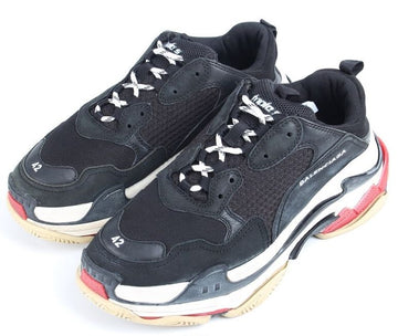 BALENCIAGA Triple S Sneaker Brot Schwarz-Rot 42(270) 155374143