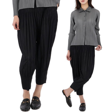ISSEY MIYAKE 25FW Plissee-Fleece-Ballonhose PP59 JF402 15 153197066