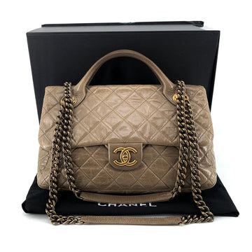 CHANEL キャッスルロック ハンドル チェーン ショルダーバッグ 155374968
