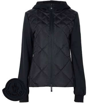MONCLER コットンミックスダウンフーデッドジャケット 155375266