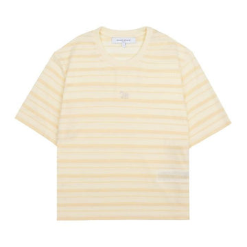 Maison Kitsune Striped Baby T-Shirt 155015983