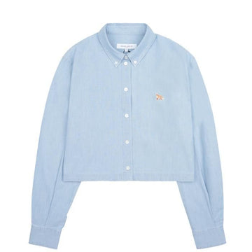 MAISON KITSUNE ベイビー フォックス クロップ シャツ 0434 155015985