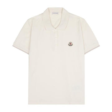 Moncler Logo Patch Cotton Pique Polo Shirt 155015988