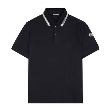 Moncler Logo Patch Short Sleeve Polo T-Shirt 155015994