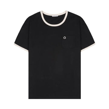Moncler Embroidered Logo Pocket Short Sleeve T-Shirt 155016004
