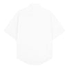 AMI Short Sleeve Oxford Shirt with Heart Logo 155016036 [P]
