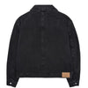 AMI Heart Logo Tonal Zip Denim Jacket 155016033 [P]
