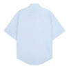 AMI Heart Logo Oxford Short Sleeve Shirt 155016037 [P]