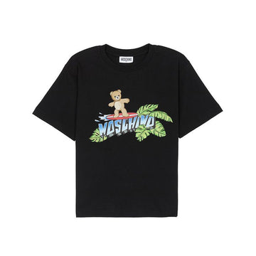 MOSCHINO Kinder T-Shirt HUM05K LAA23 60100 (auch für Erwachsene tragbar) 155376047