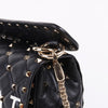 VALENTINO Rockstud VLTN Logo schwarze Kette Schultertasche 155378489 [P]