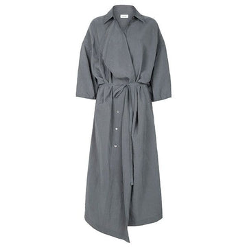 LEMAIRE Aluminium-Seidenkleid 155375985