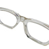 Chrome Hearts Classic Gnarlin Square Clear Crystal Transparent Glasses 155379892 [P]