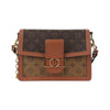 LOUIS VUITTON Monogram Dauphine MM Schultertasche 37050-1 155380378 [P]