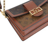 LOUIS VUITTON Monogram Dauphine MM Schultertasche 37050-1 155380378 [P]