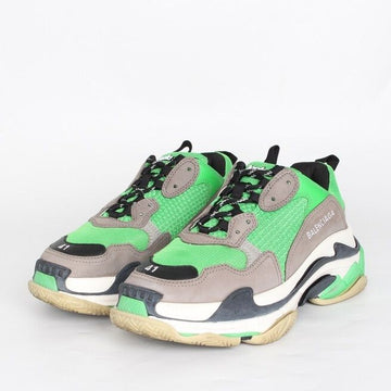 BALENCIAGA トリプルSスニーカー グリーン グレー 41(260) 155382184