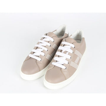 HERMES Abanteur Sneakers Pink Beige 38 155382576