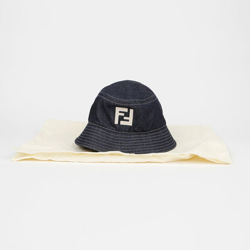 FENDI FF Quadrat Bucket Hat L Größe 155018598