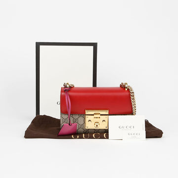 GUCCI パドルロック スモール チェーン ショルダー クロスバッグ 155019942