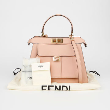 Fendi Peekaboo ISeeU Medium Tote Shoulder Bag 155073076