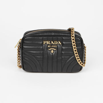 PRADA ダイアグラム ミニ カメラ ショルダー クロスバッグ 155073119