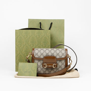 GUCCI Mini Schulter Crossbody Bag Horsebit 1955 658574 155074961