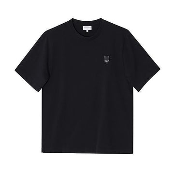 MAISON KITSUNE Kurzarm LM00107KJ0119 P199 Bold Fox Head Patch Herren T-Shirt A001 73504790