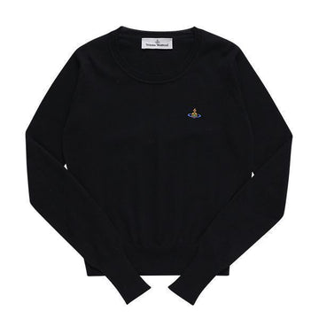 VIVIENNE WESTWOOD Strickjacke mit Bestickung Logo 101623701