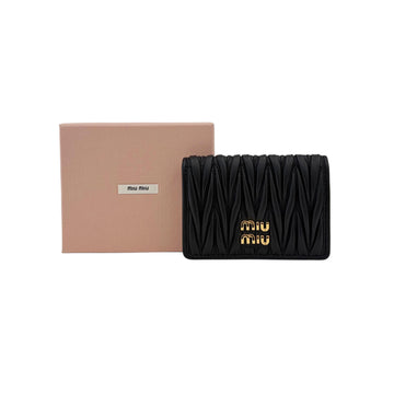 Miu Miu Nappa Leather Card Holder 155384511