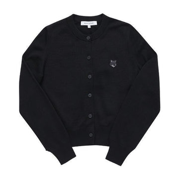 Maison Kitsune Cardigan Bold Fox Head Patch Regular Women's Cardigan 73978465