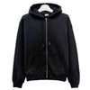 CELINE ルーズジップフードジャケット ブラックホワイト (2Y497670Q 38AW) 155385884 [P]