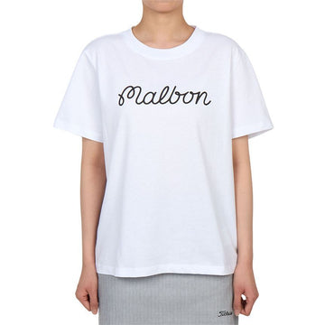MALBON GOLF 女性用半袖ゴルフＴシャツ MW0293 WHT 155385933