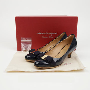 SALVATORE FERRAGAMO Ribbons Pumps Heels 6 154953785