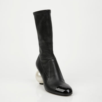 CHANEL Hochstiefel 38 155018868