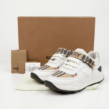 BURBERRY ヴィンテージチェックのベルクロスニーカー 42.5サイズ 155020028