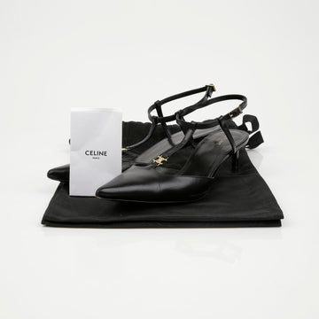 CELINE トリオペ ティバ ポンプヒール 37 155074350