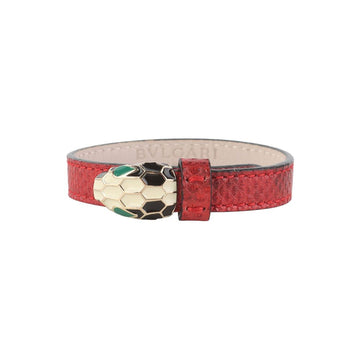 Bulgari Serpenti Forever Leather Bracelet 37053-2 155387092