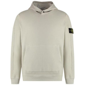 Stone Island Stretch Cotton Fleece Hooded Sweatshirt Regular Fit 151464873