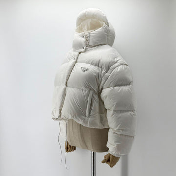PRADA Konvertierbare kurze Damen-Padding-Jacke 155390915
