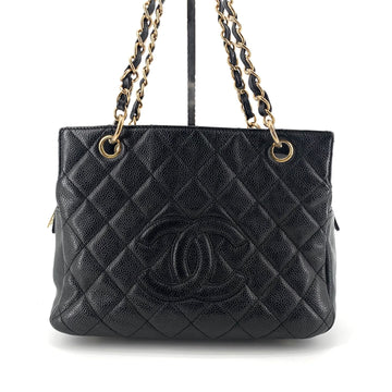 CHANEL Caviar Square Shoulder Bag 155391180