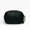 Louis Vuitton New Wave Camera Bag Black Gold Crossbody 155393378 [P]