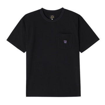 Needles Short Sleeve OT262 C-Black Crew Neck Pocket Men's T-Shirt 93869136