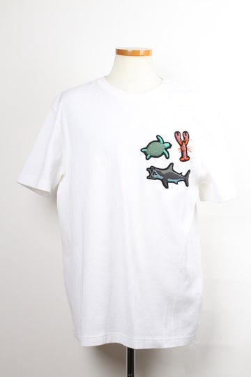 LOUIS VUITTON Tierdesign und Monogramm T-Shirt M 155399853
